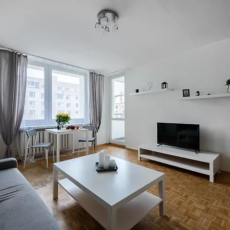 Jagiellonska 4: Private With Balcony Near National Stadium Apartment Warsaw